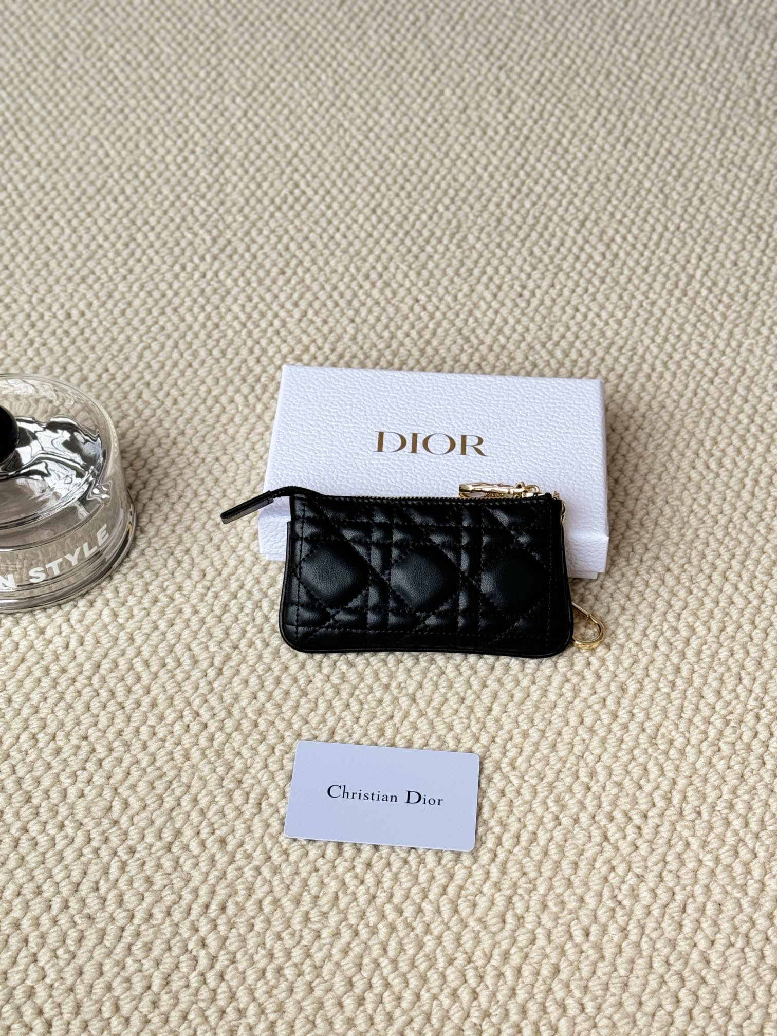 Dior 2026 Key Pouch 14.5cm Lambskin