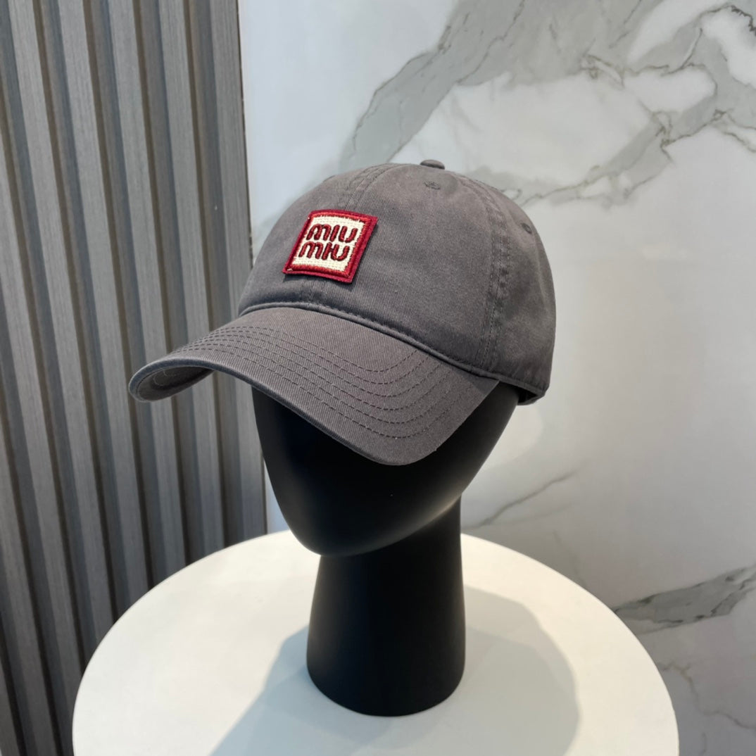 Miumiu Baseball Cap Multicolor Cotton 250071
