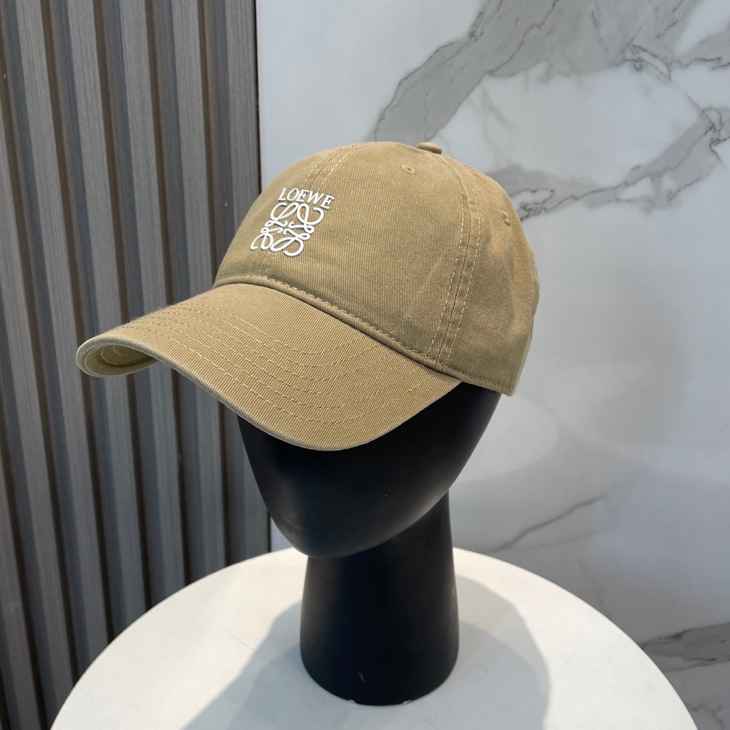 Loewe Logo Cotton Hat 211728