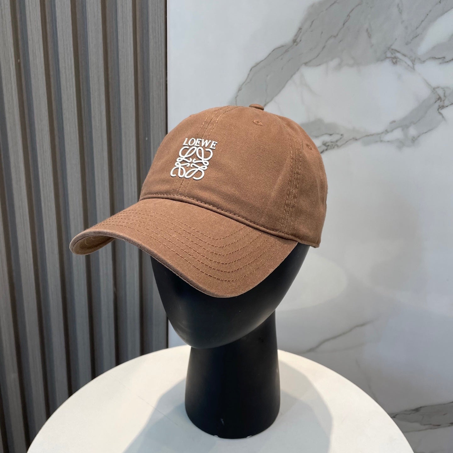 Loewe Logo Cotton Hat 211728