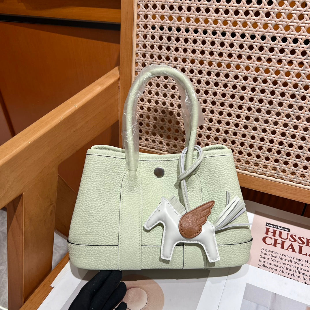 High-end Hermes 2026 Garden Party 23cm Bag Togo Calfskin