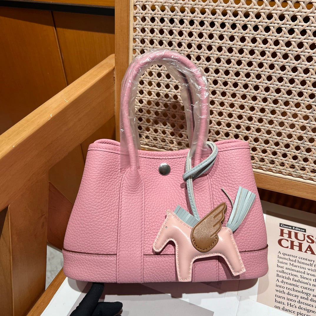High-end Hermes 2026 Garden Party 23cm Bag Togo Calfskin
