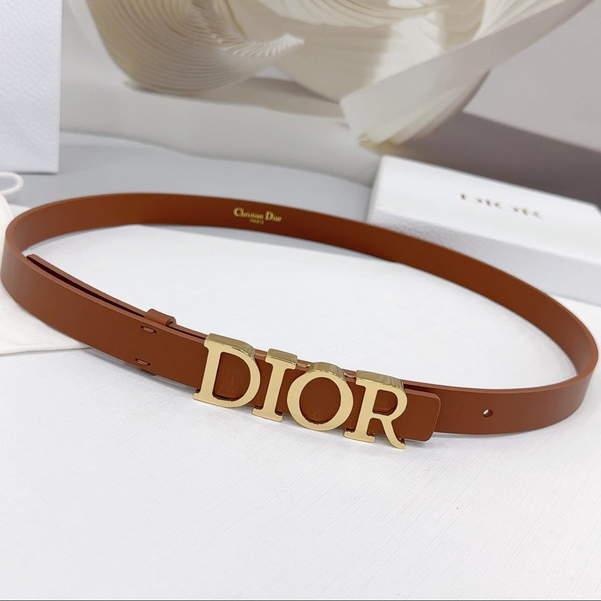 Dior 2026 Reversible D-Dream Belt 20mm Calfskin 187303