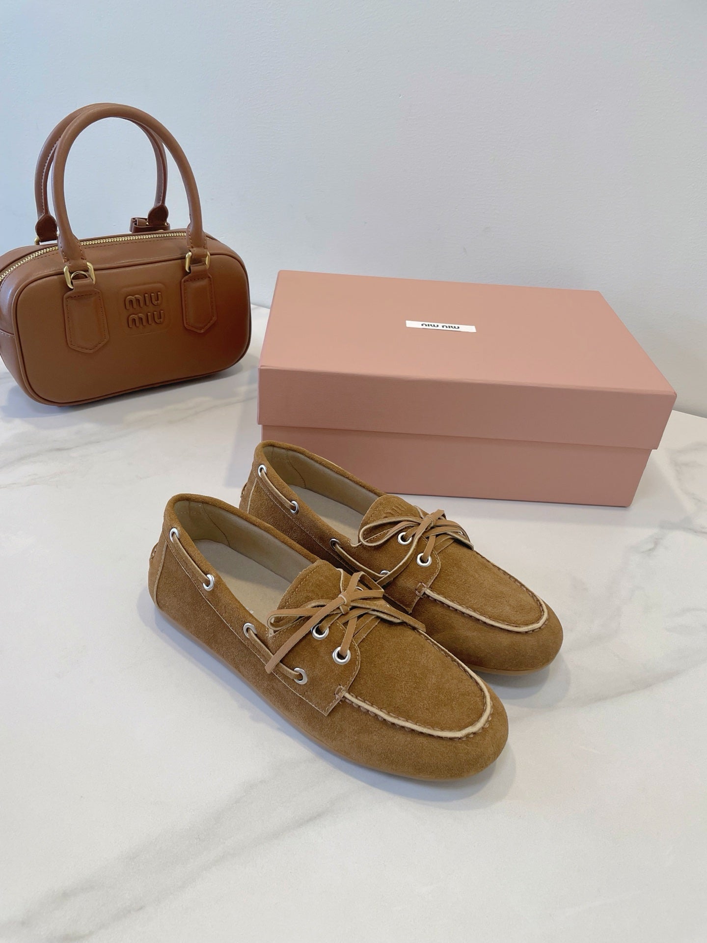 Miumiu 2026 Vintage Loafers Suede Leather 941761