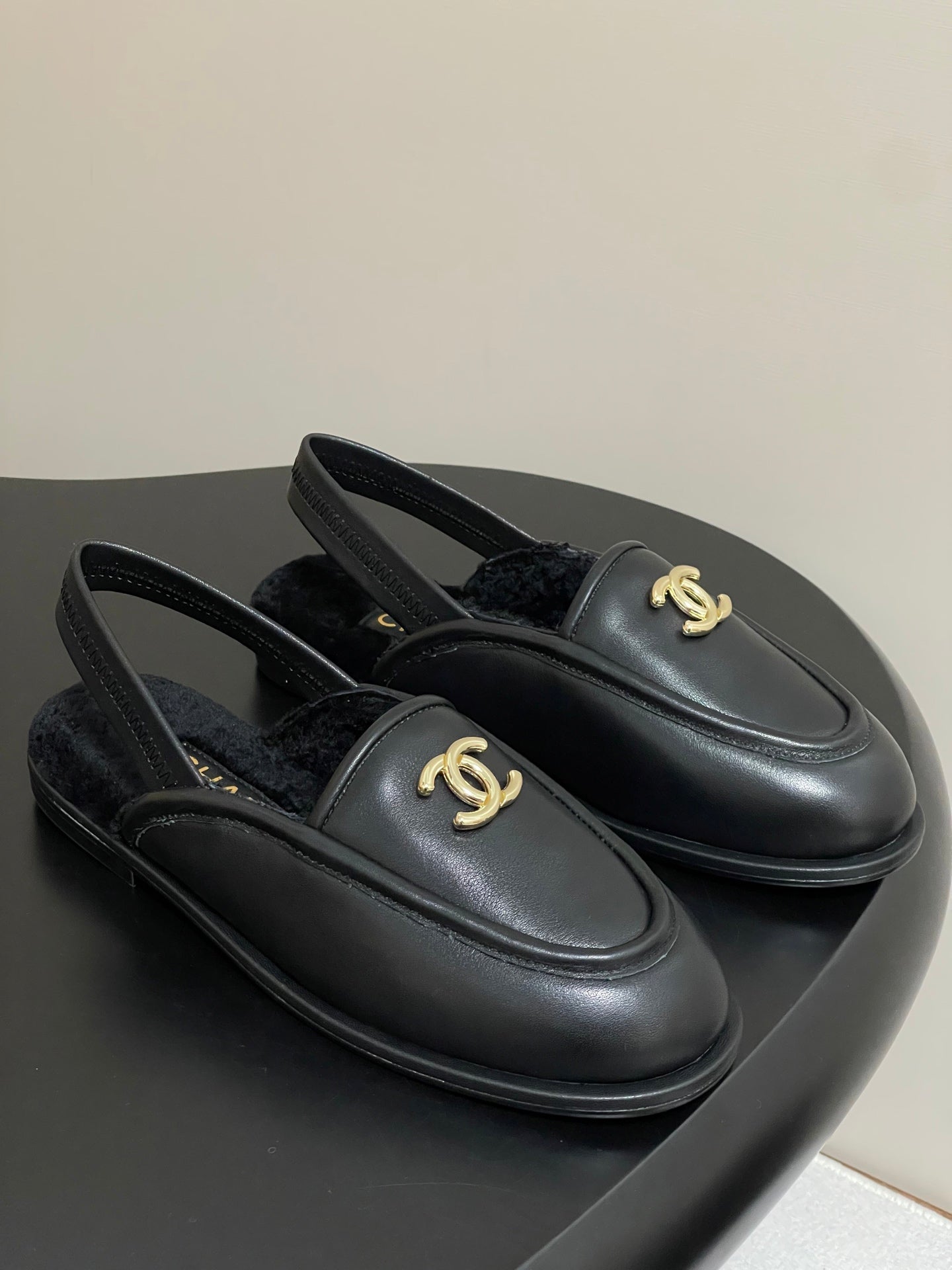 Chanel 2026 Loafer Suede Lambskin Fur 356382