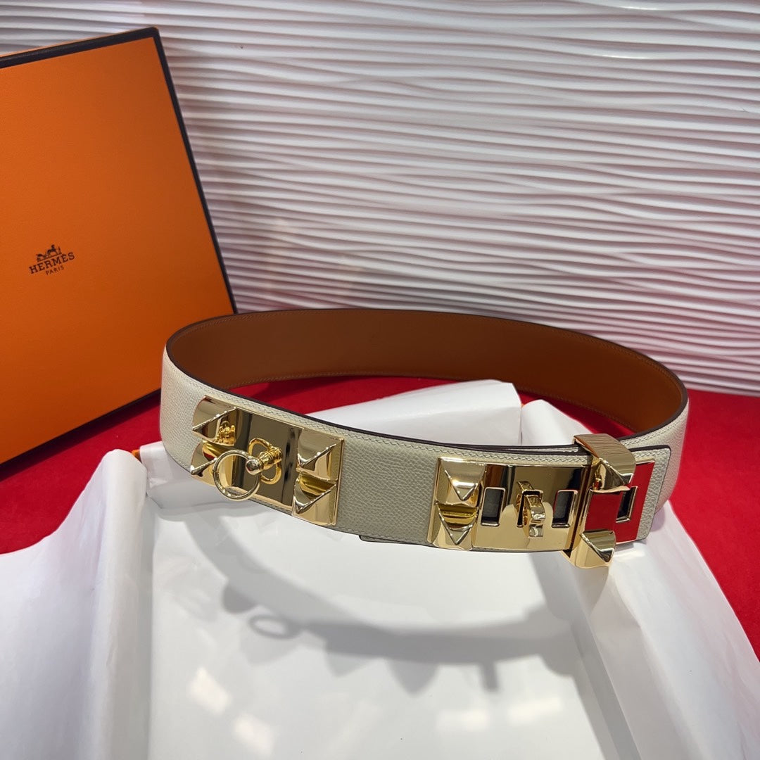 Hermes 2026 Collier De Chien Belt 45mm Leather
