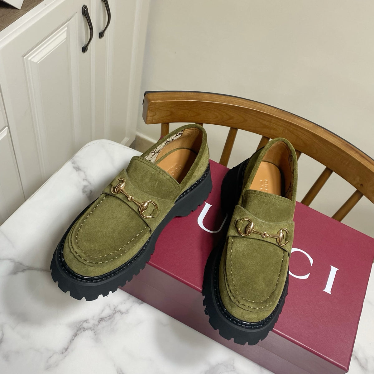 Gucci 2026 Horsebit Loafer Suede