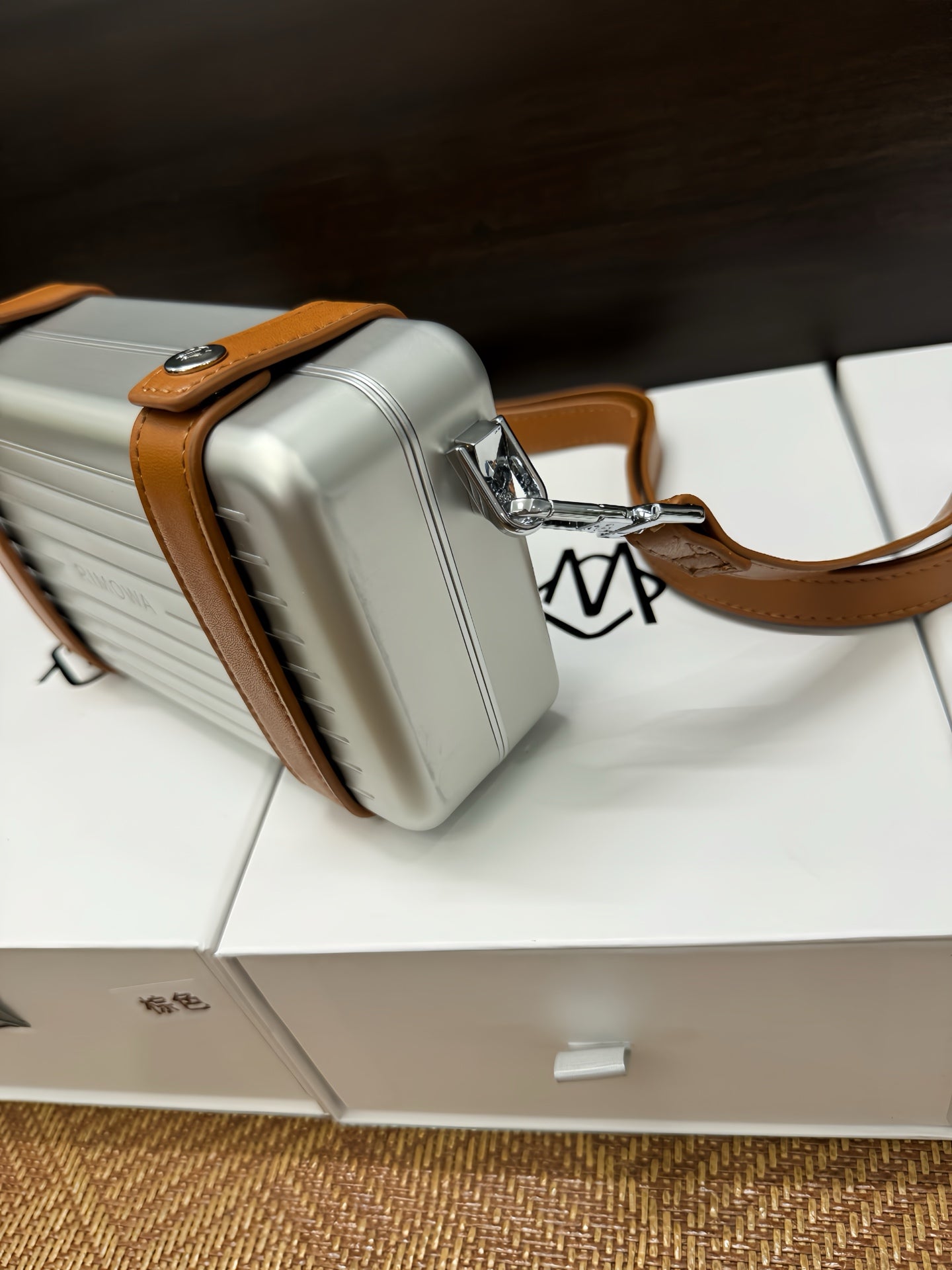 Rimowa 2025 Personal Cross-Body Bag Aluminum-magnesium Alloy 273941