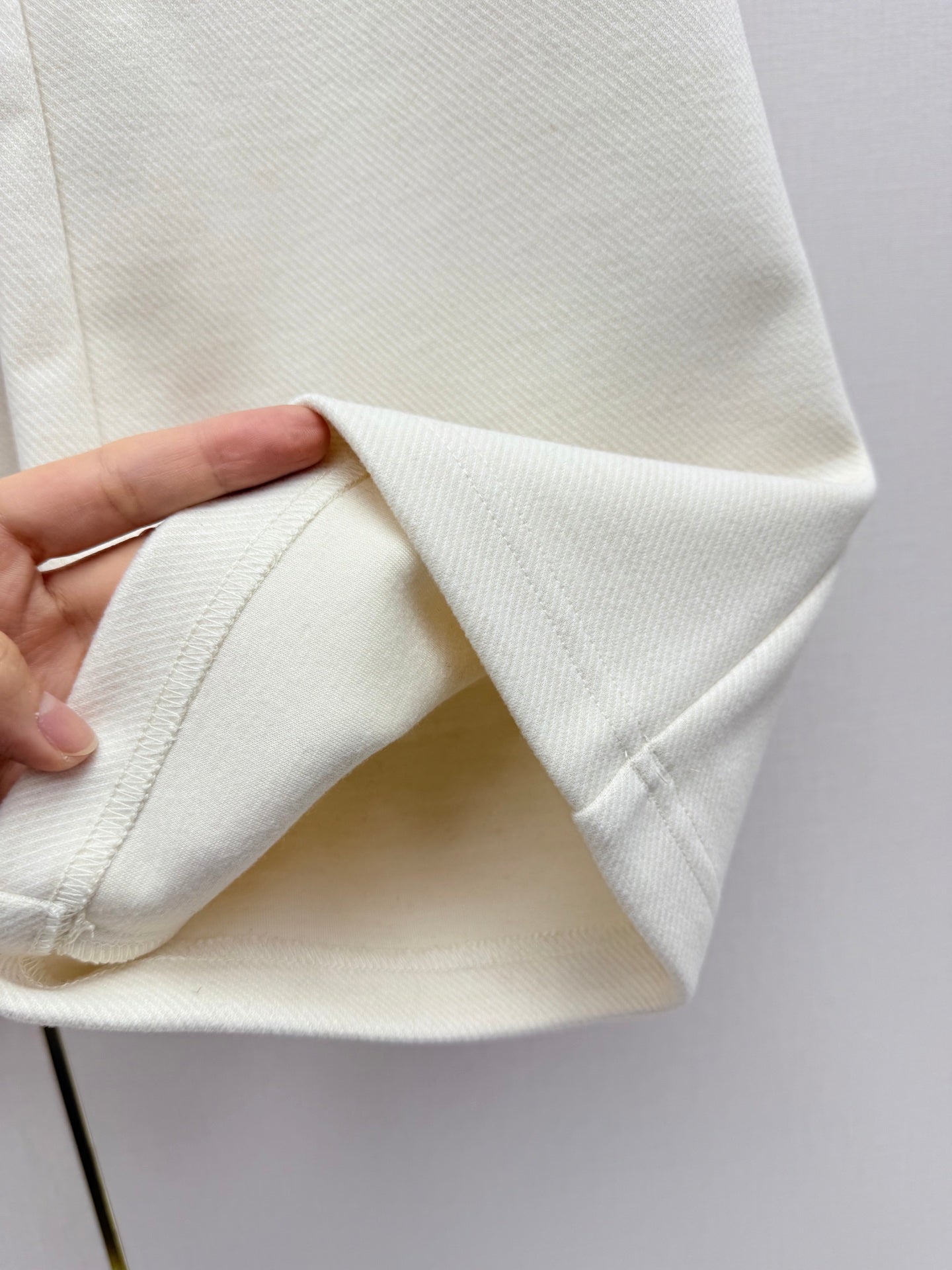 Loewe 2025 Trouser Black and White Polyester 323773