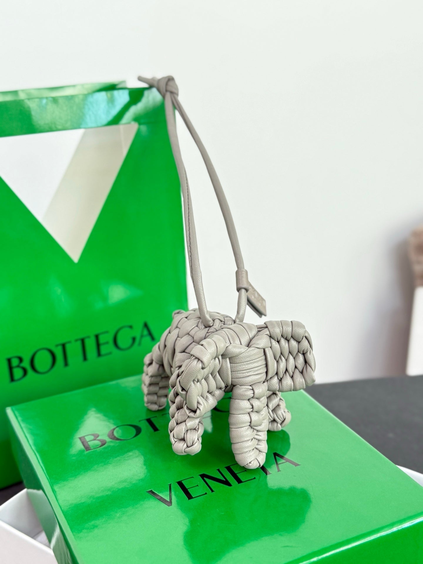 Bottega Veneta Elephant Charm Lambskin