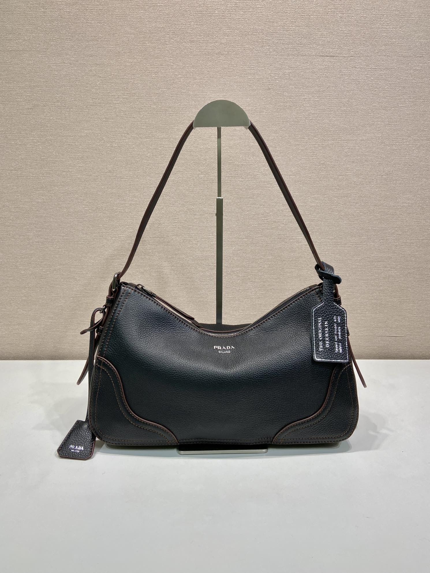 Prada 2026 Aimée Bag 36cm Grained Leather 282667