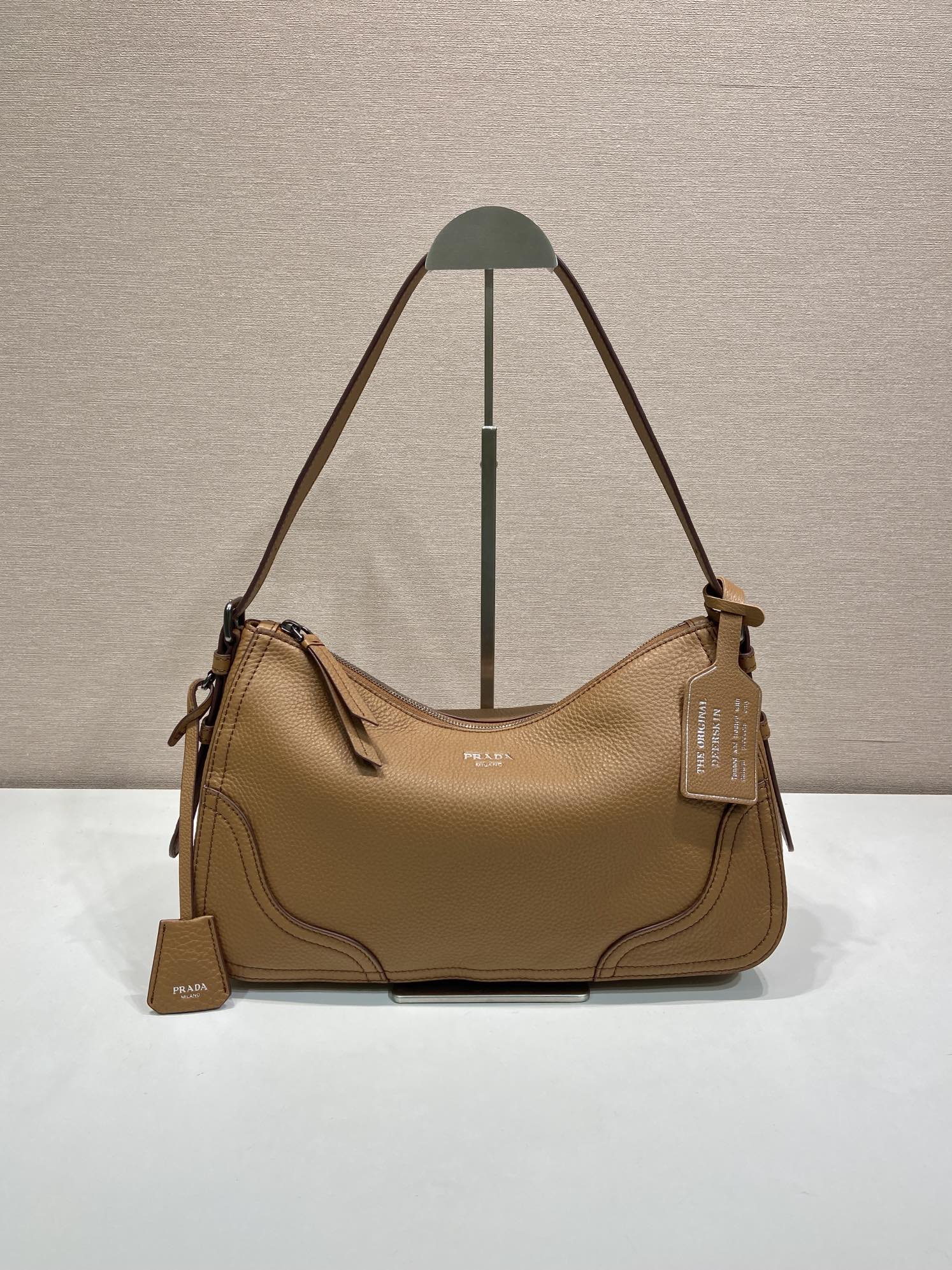 Prada 2026 Aimée Bag 36cm Grained Leather 282667