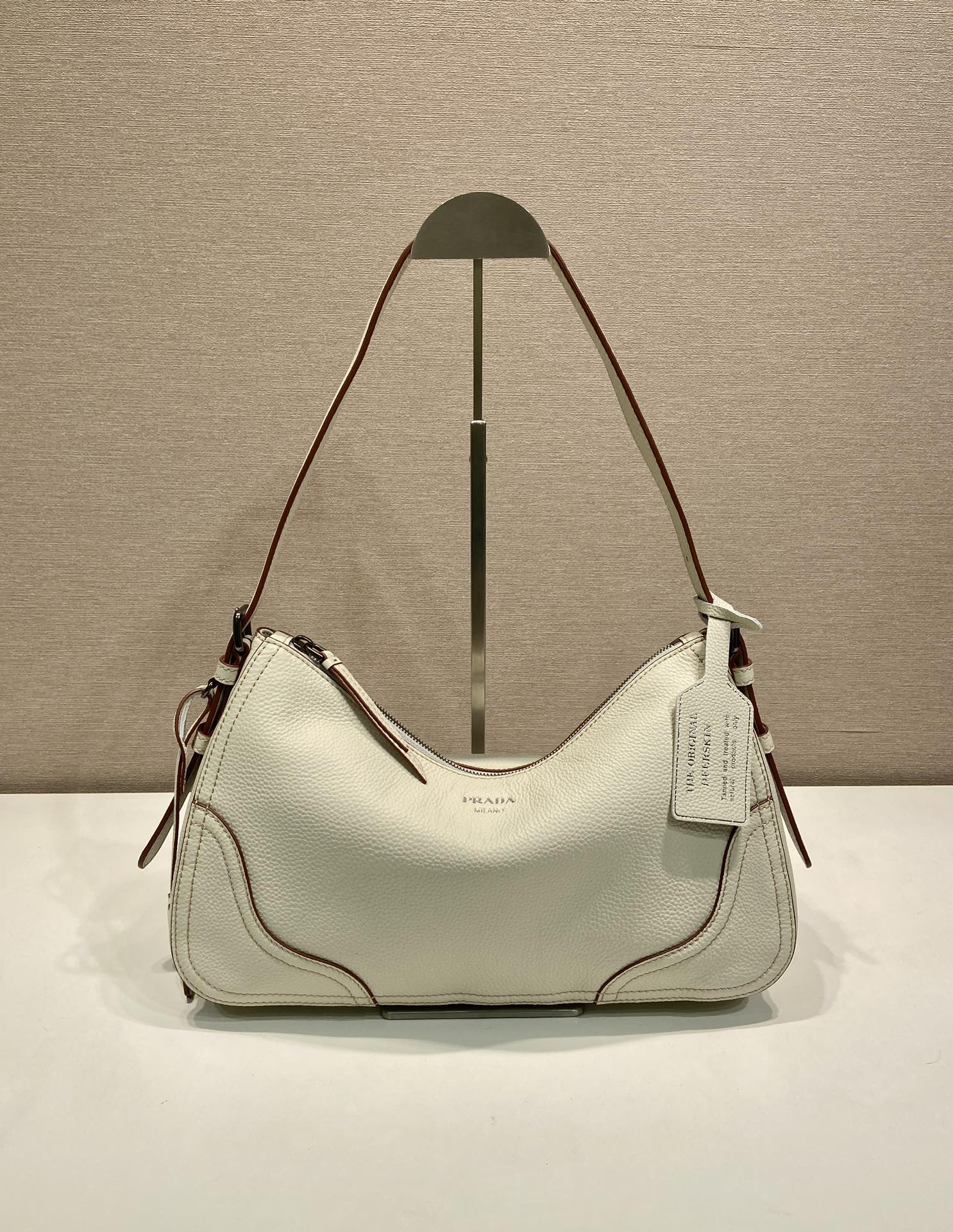 Prada 2026 Aimée Bag 36cm Grained Leather 282667