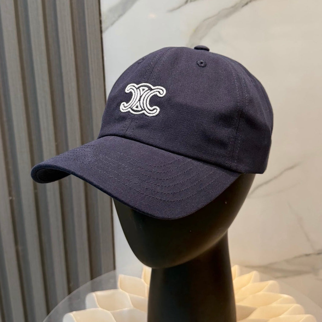 Celine Logo Baseball Cap 448276