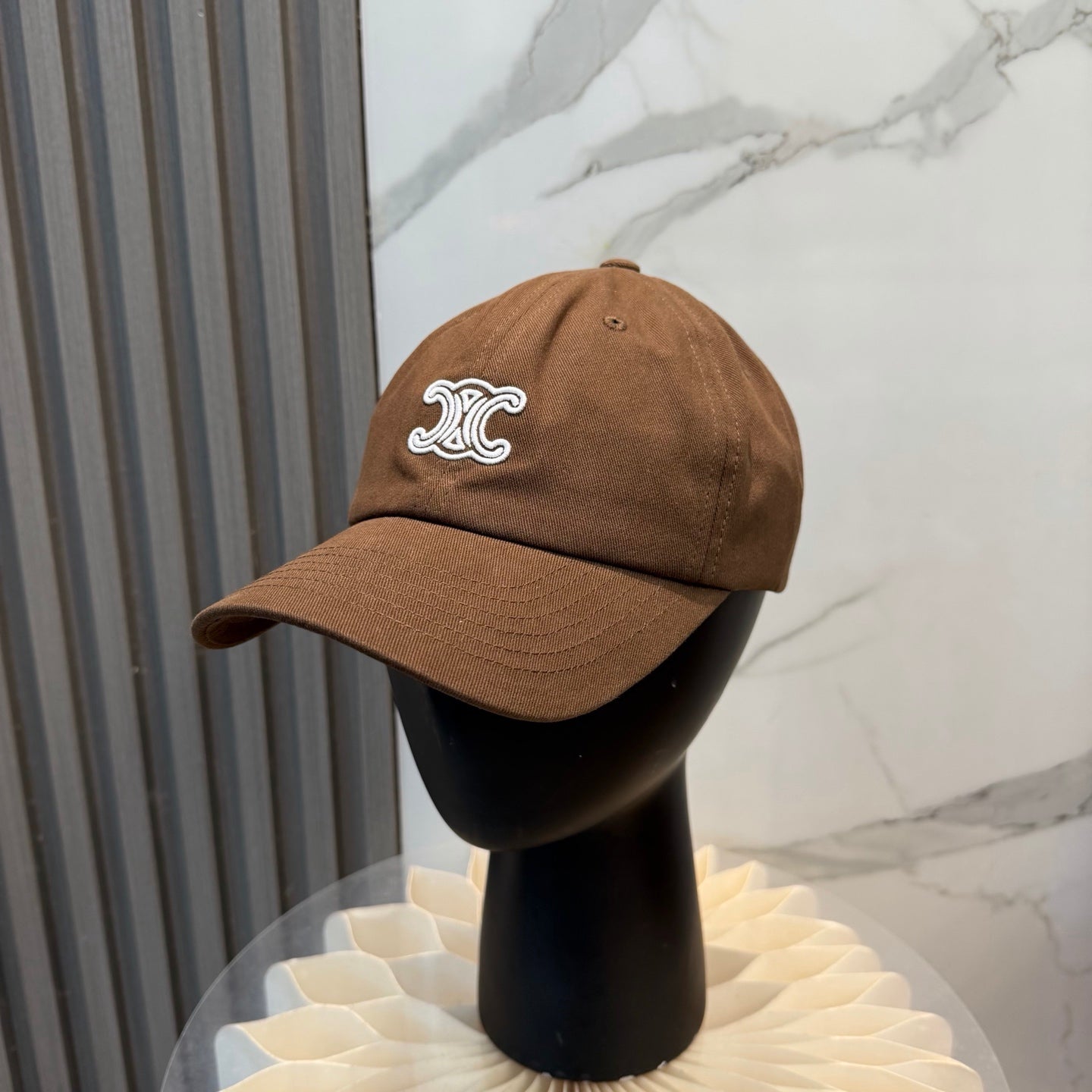 Celine Logo Baseball Cap 448276