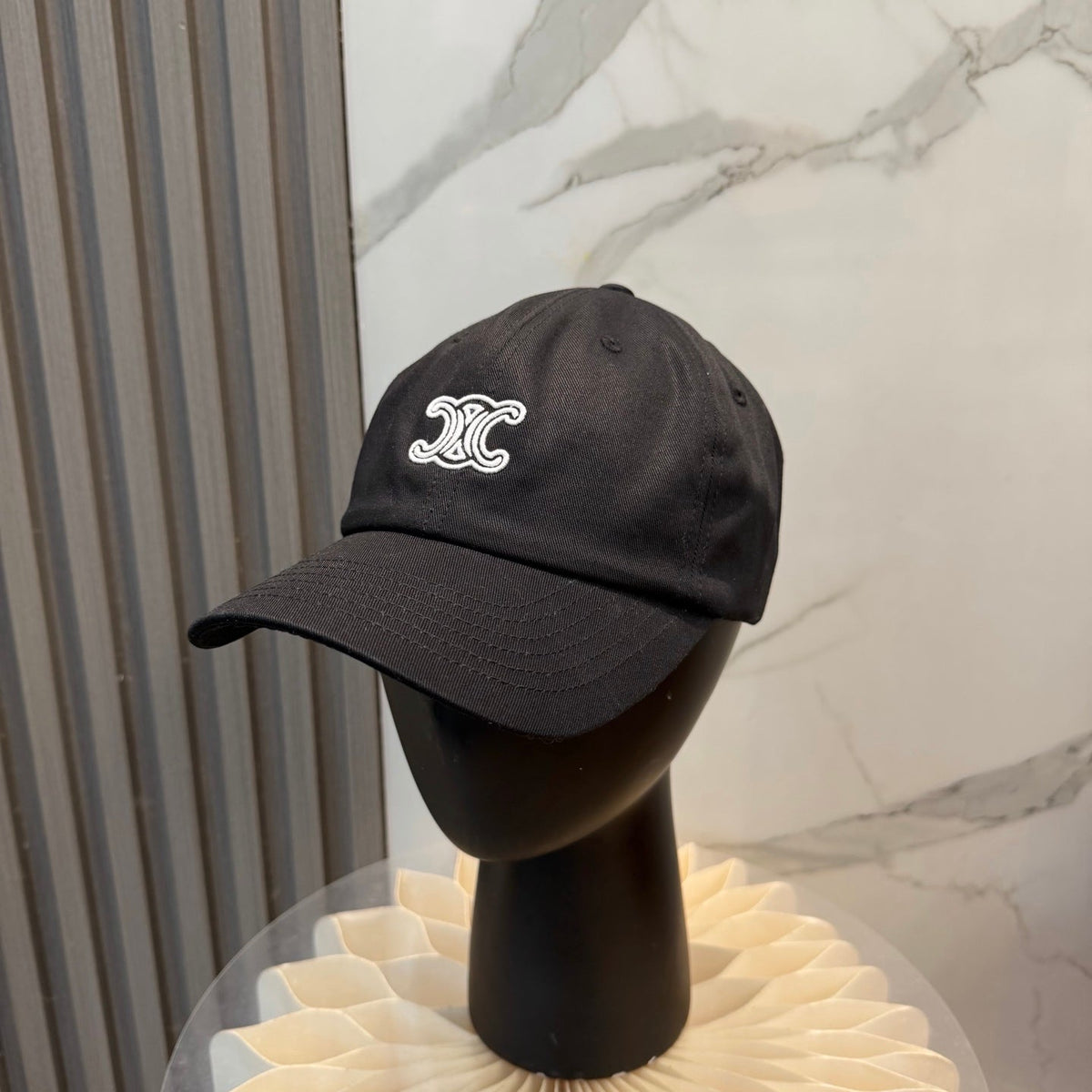 Celine Logo Baseball Cap 448276