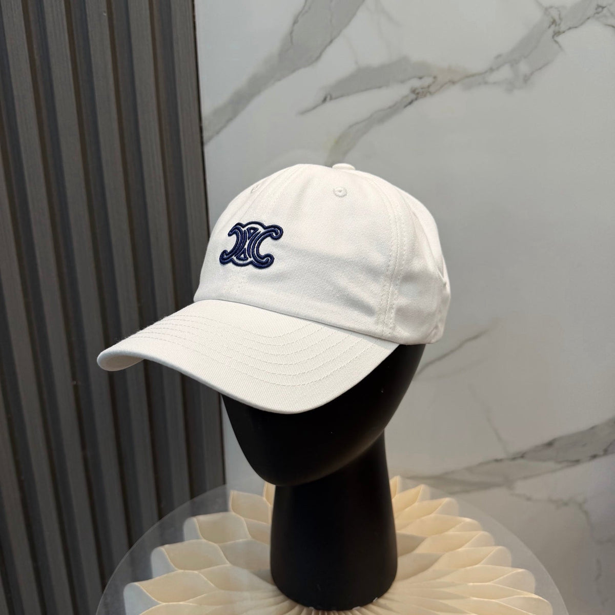Celine Logo Baseball Cap 448276
