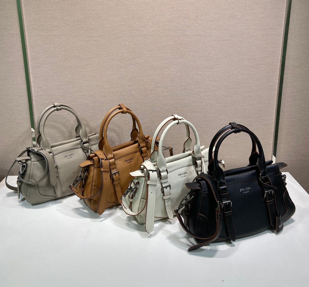 Prada 2026 Tote Bag 35cm Grained Leather 282678