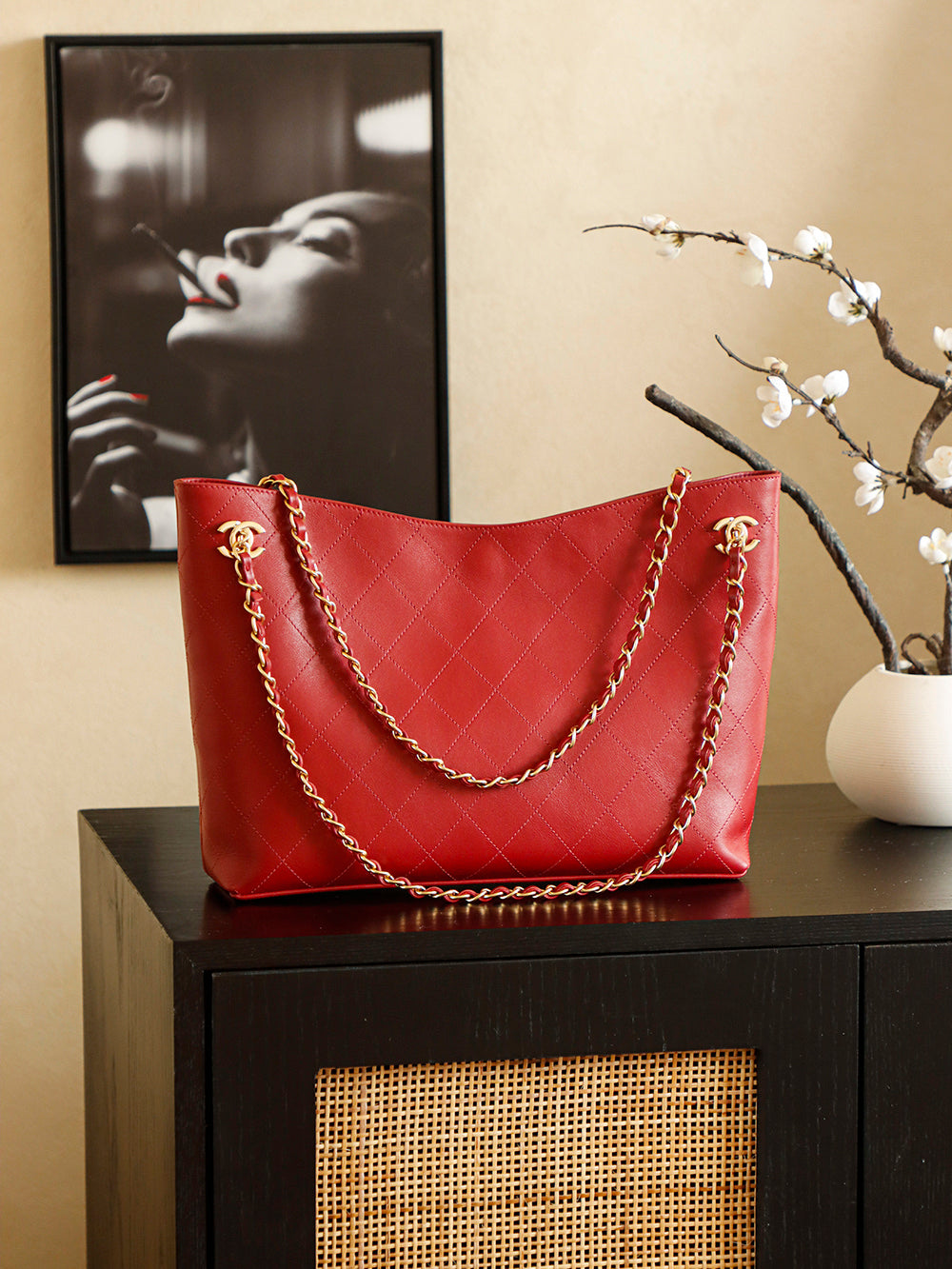 Chanel 2026 Tote Bag 38cm Lambskin