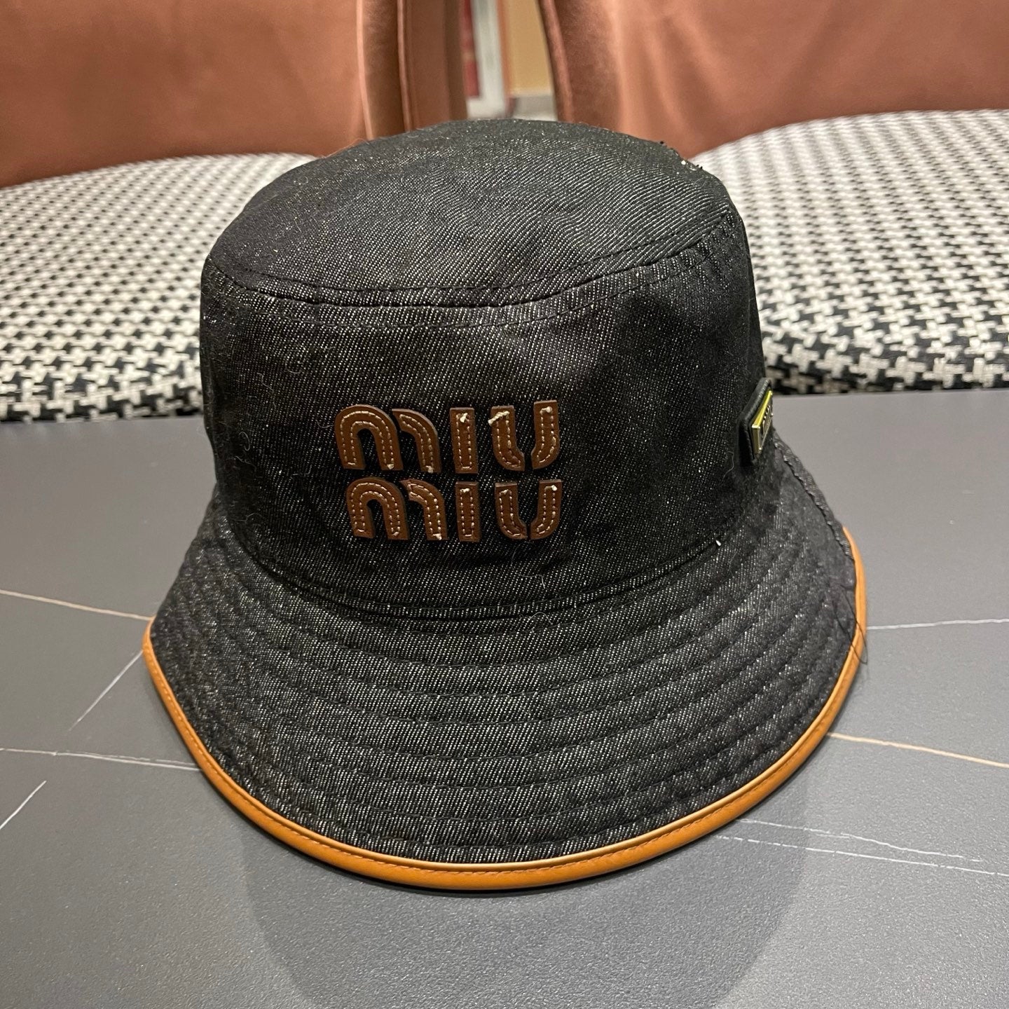 Miumiu Denim Bucket Hat 221138
