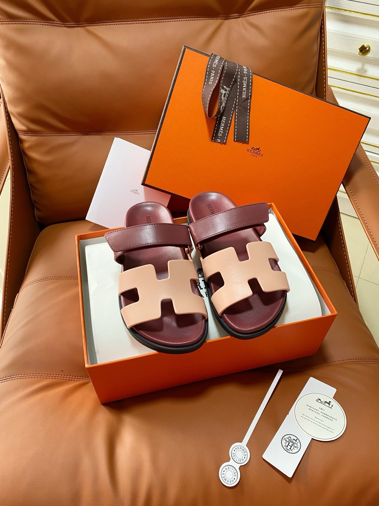 Hermes 2026 Chypre Sandal Calfskin 664459