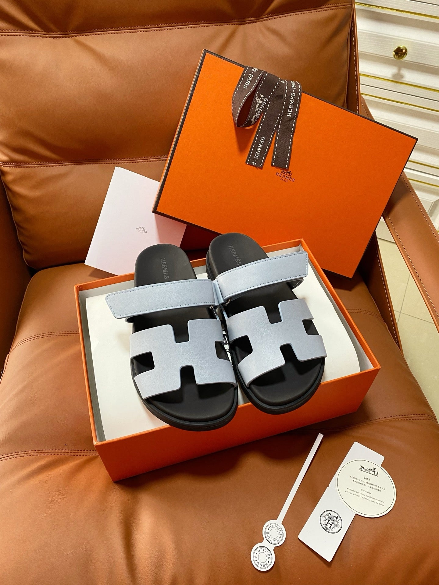 Hermes 2026 Chypre Sandal Calfskin 664459