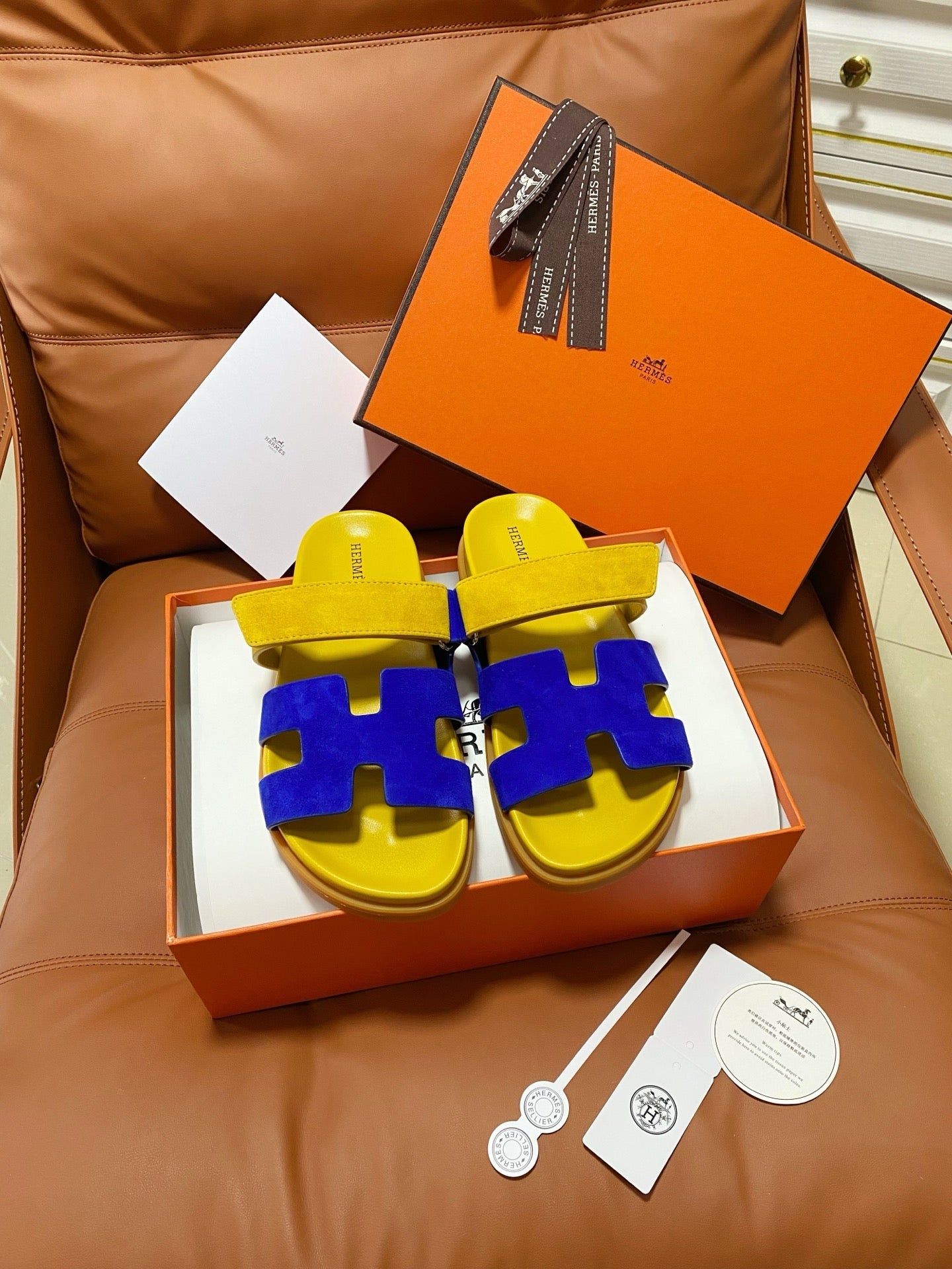 Hermes 2026 Chypre Sandal Suede Leather 928518