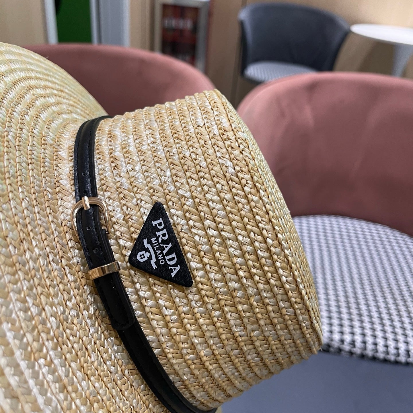 Prada Straw Hat 196011