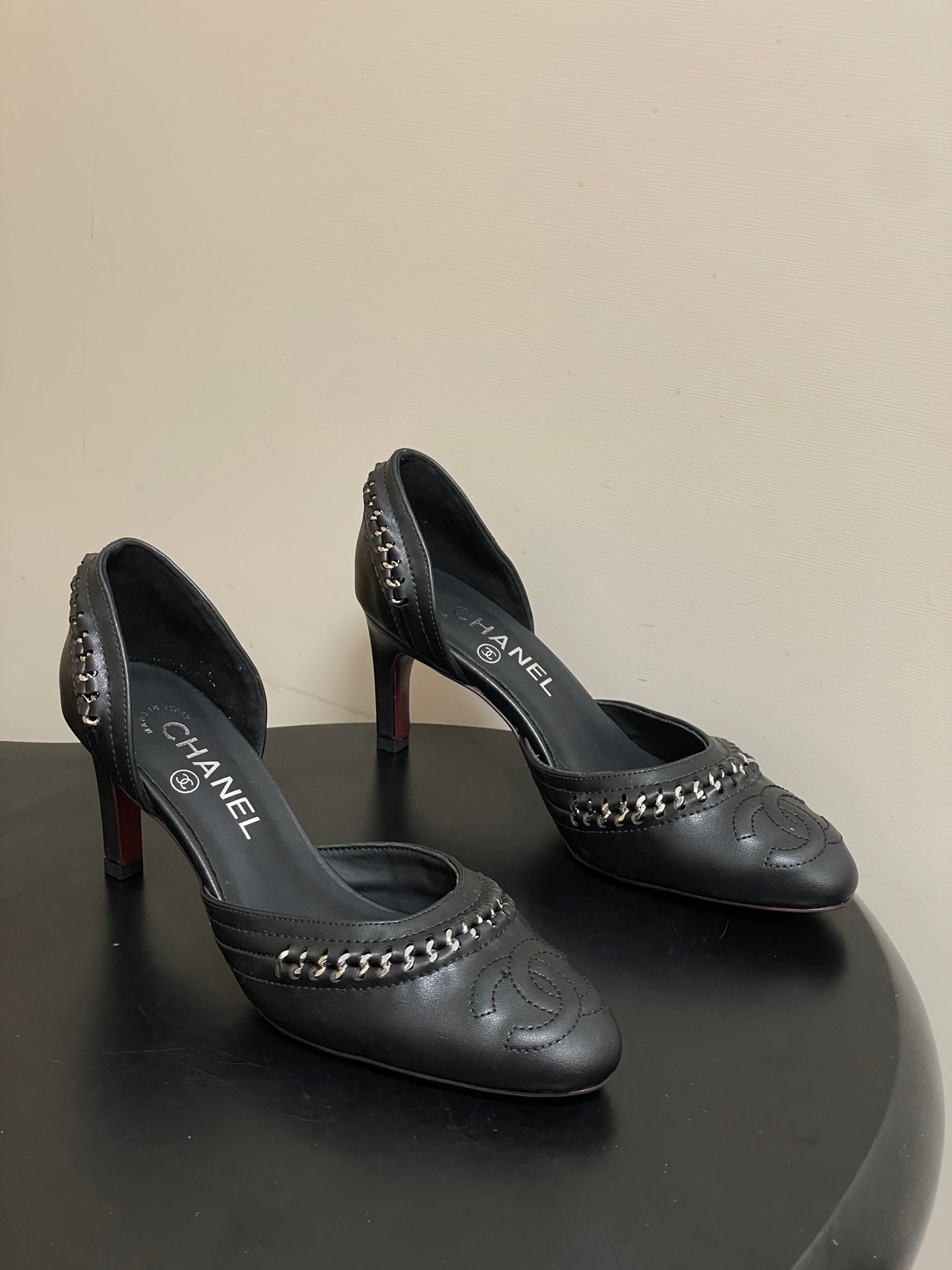 CC 2026 Embroidered Heel 70 Mary Jane Sheepskin