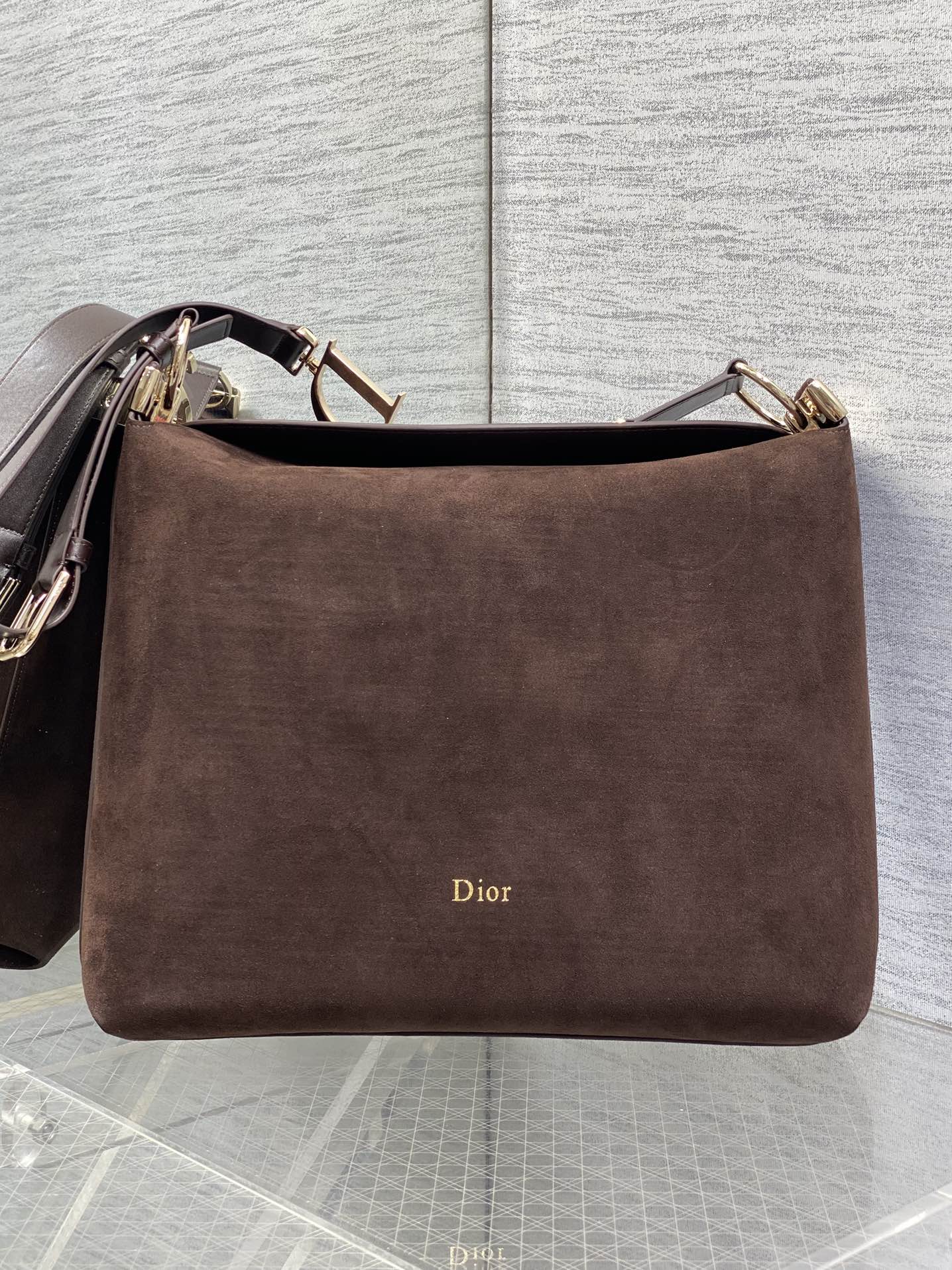 Dior 2026 Diorly Bag 31.5cm Suede Calfskin 289040