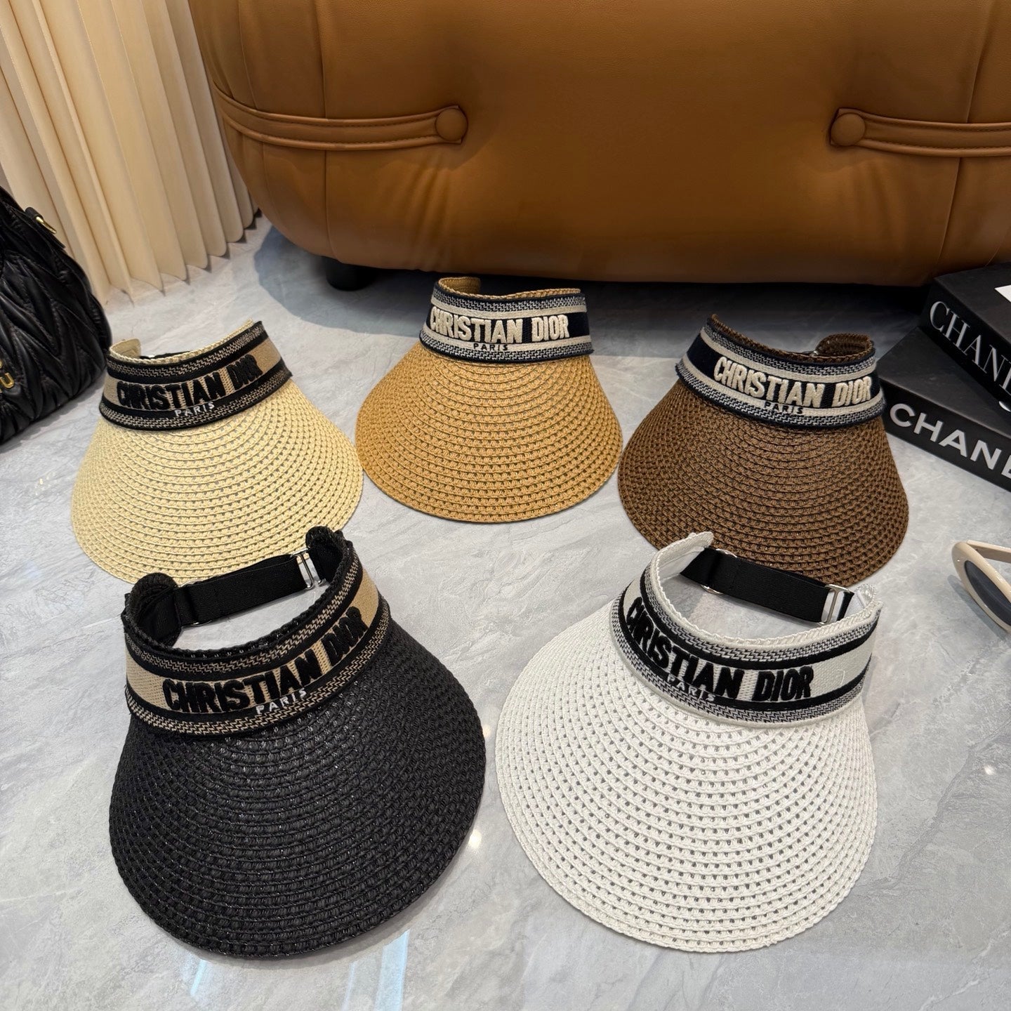 Dior Straw Half-Brim Hat 454170