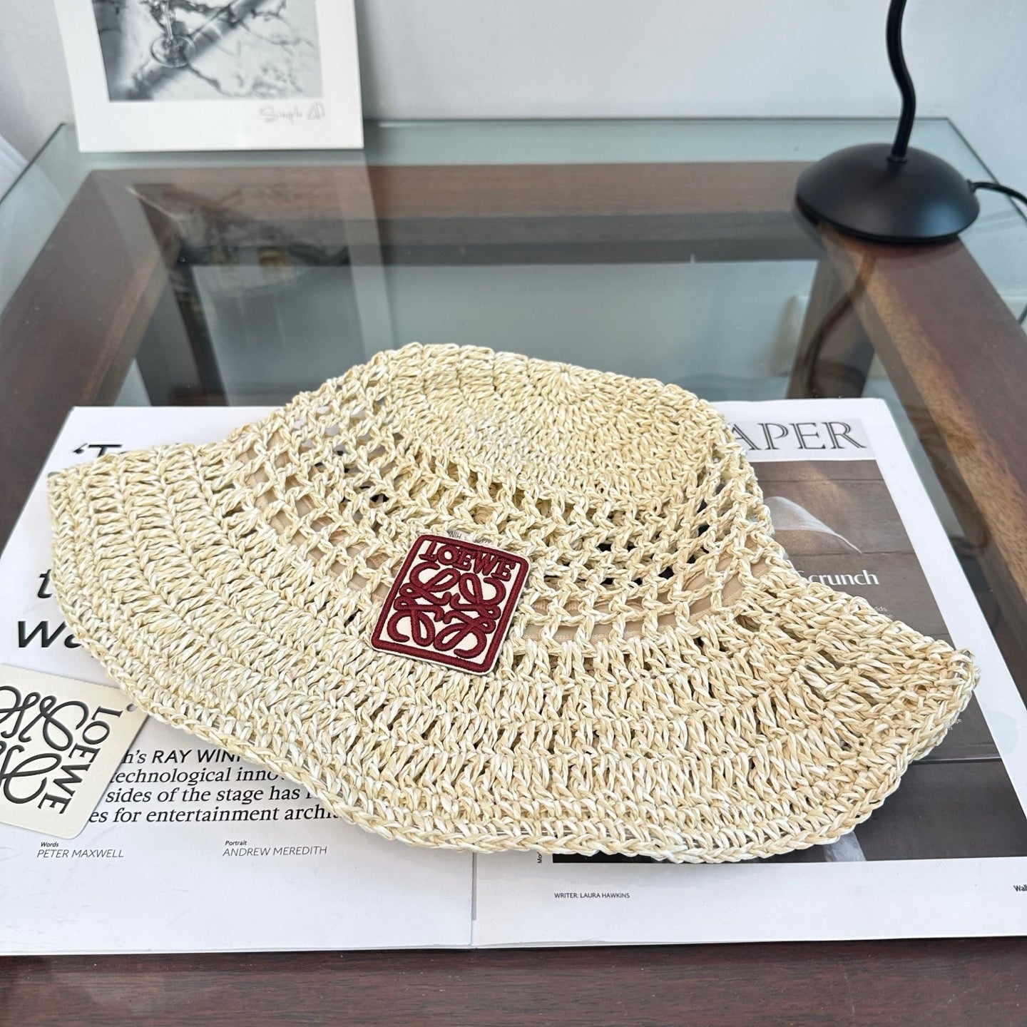 Loewe Raffia Straw Hat 262247