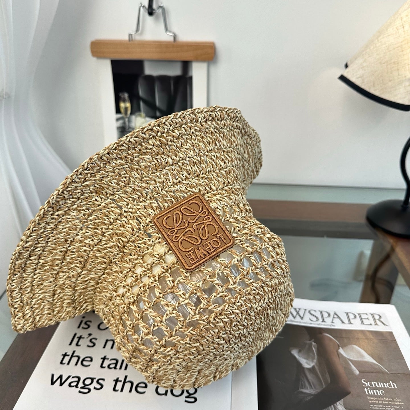 Loewe Raffia Straw Hat 262247