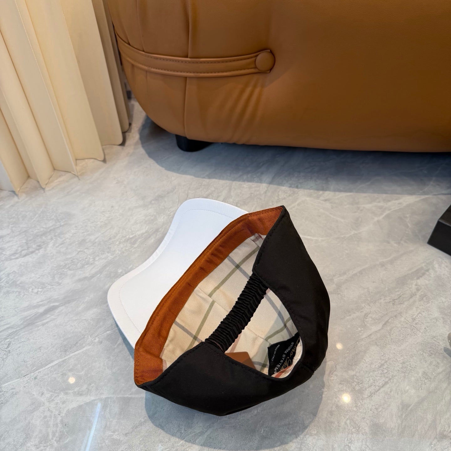 Loro Piana Logo Baseball Cap Cotton