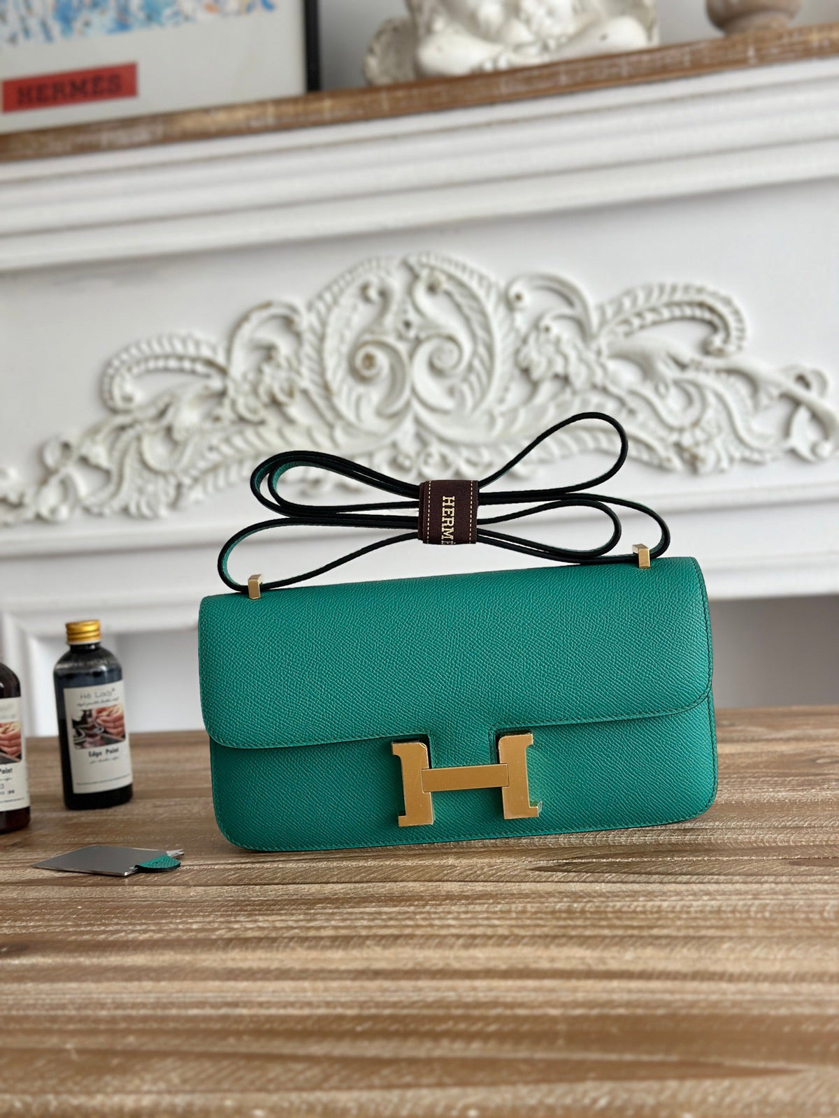 High-end Hermes 2026 Constance Elan 26cm Bag Epsom Leather 2
