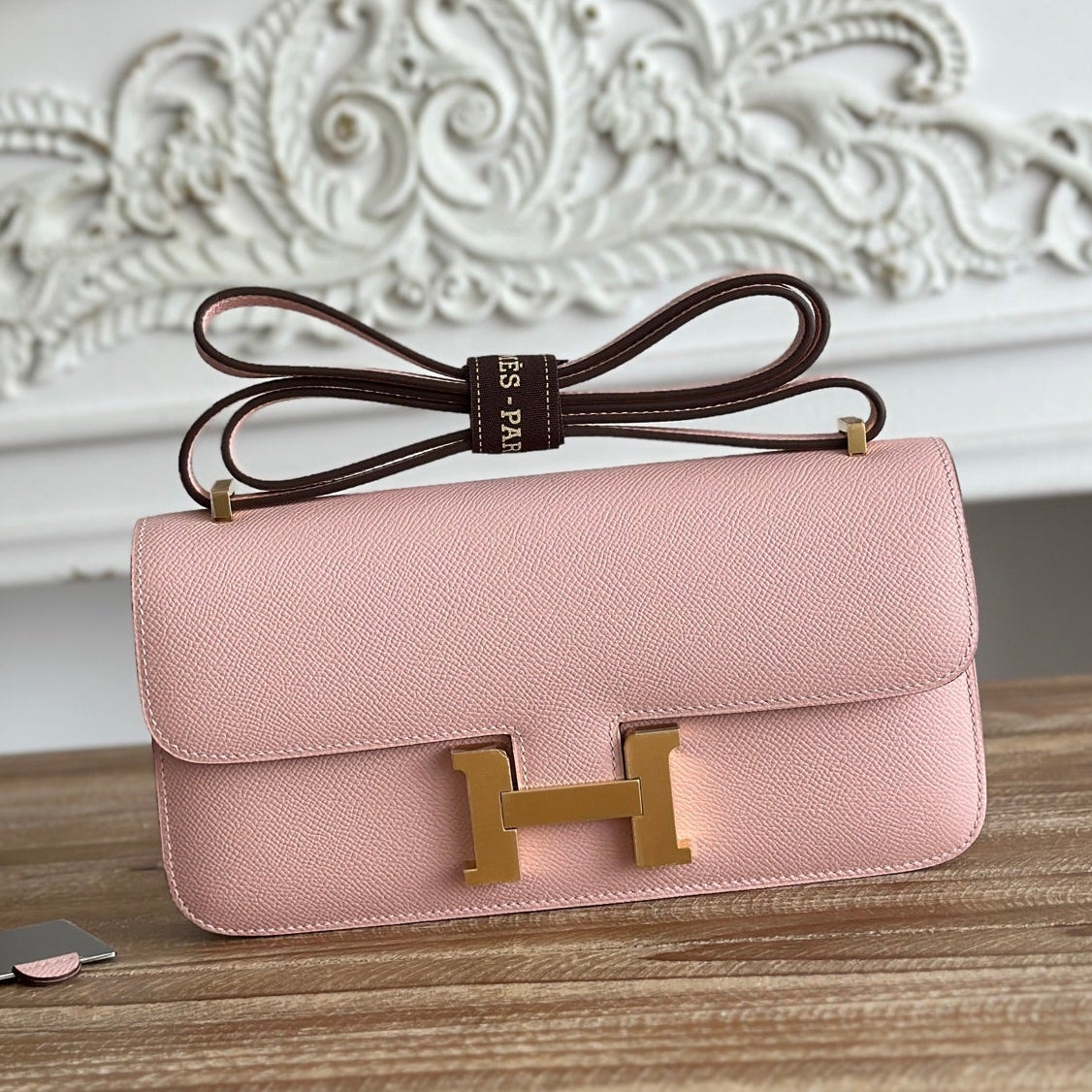 High-end Hermes 2026 Constance Elan 26cm Bag Epsom Leather 1