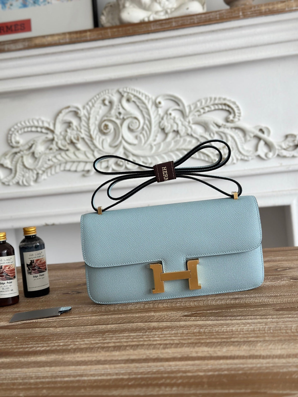 High-end Hermes 2026 Constance Elan 26cm Bag Epsom Leather 1