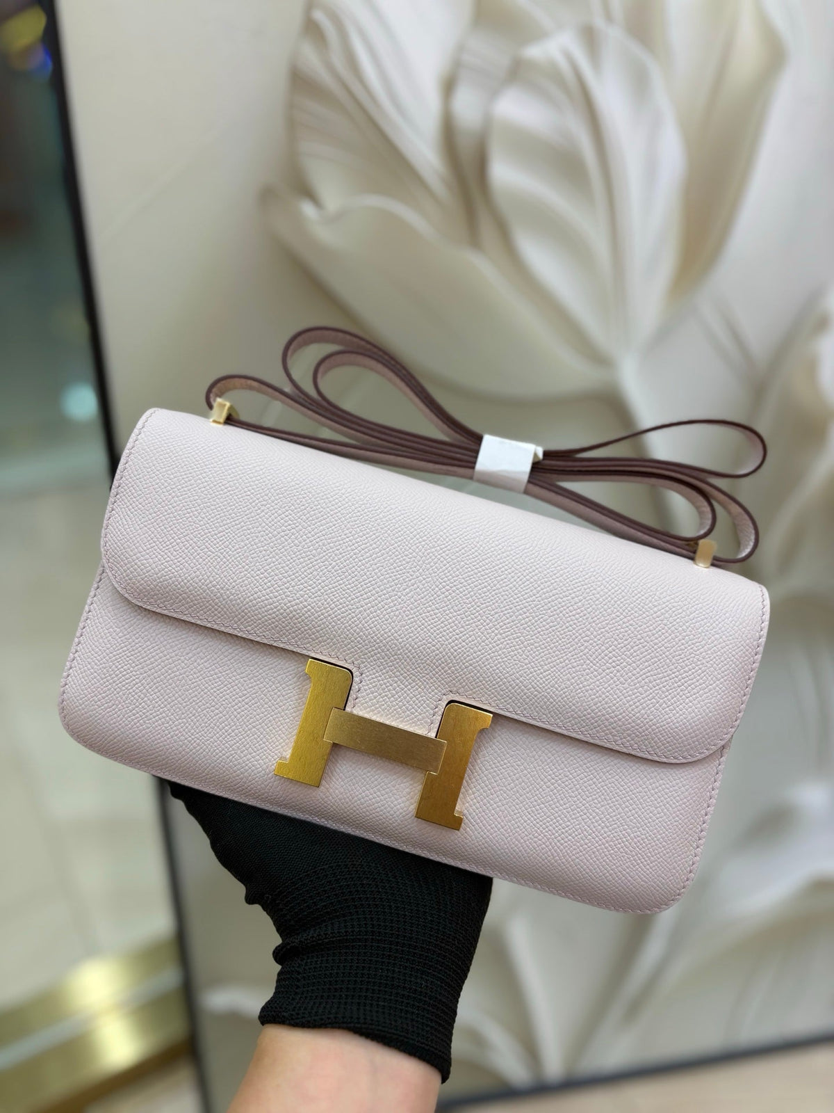 High-end Hermes 2026 Constance Elan 24cm Bag Epsom Leather 1