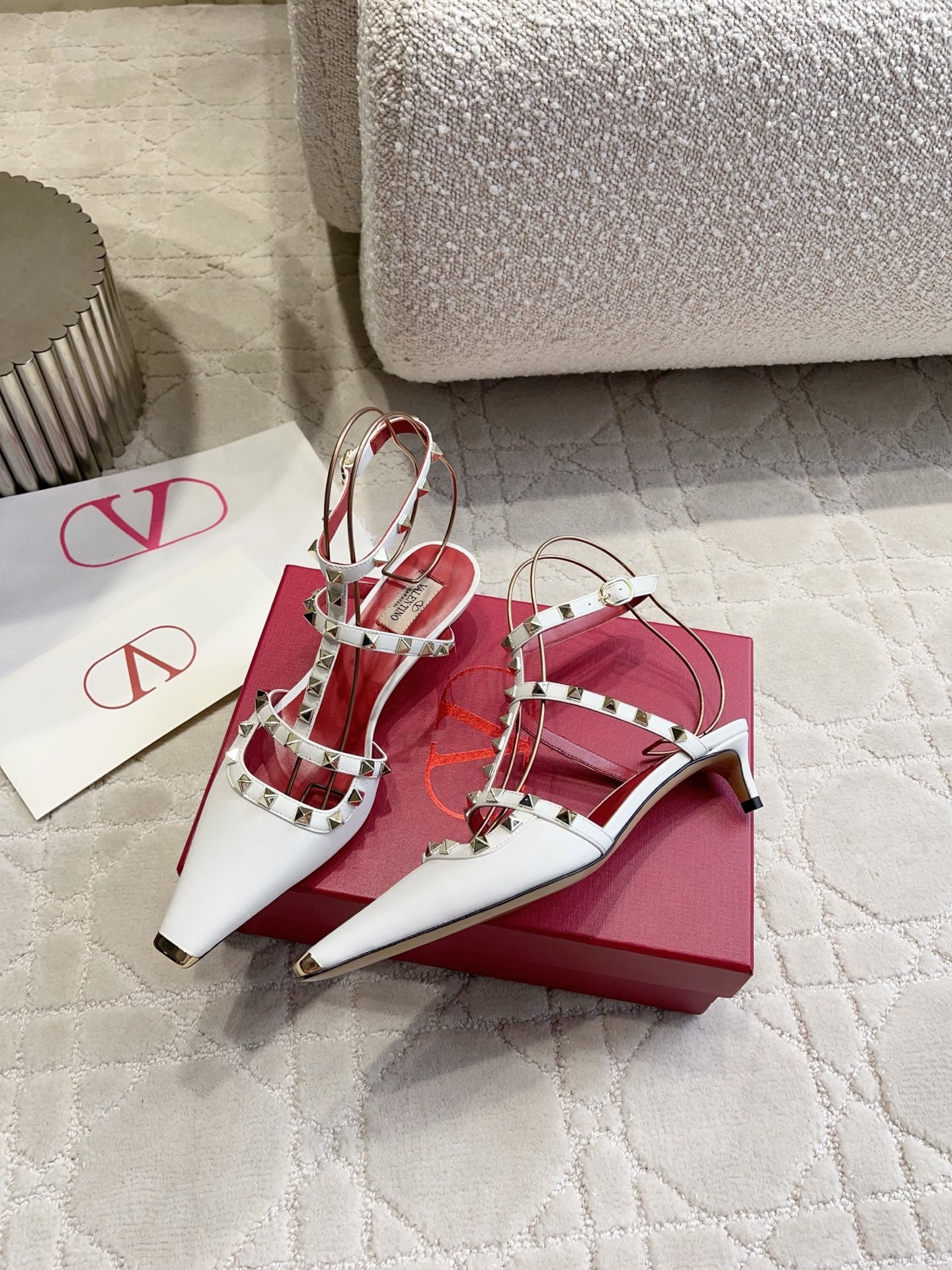 Valentino 2026 Garavani Rockstud Pump 40mm Calfskin 809206