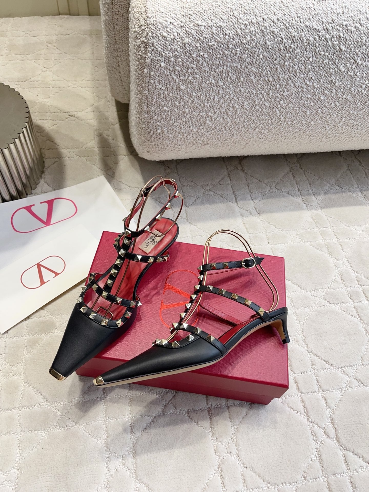 Valentino 2026 Garavani Rockstud Pump 40mm Calfskin 809206