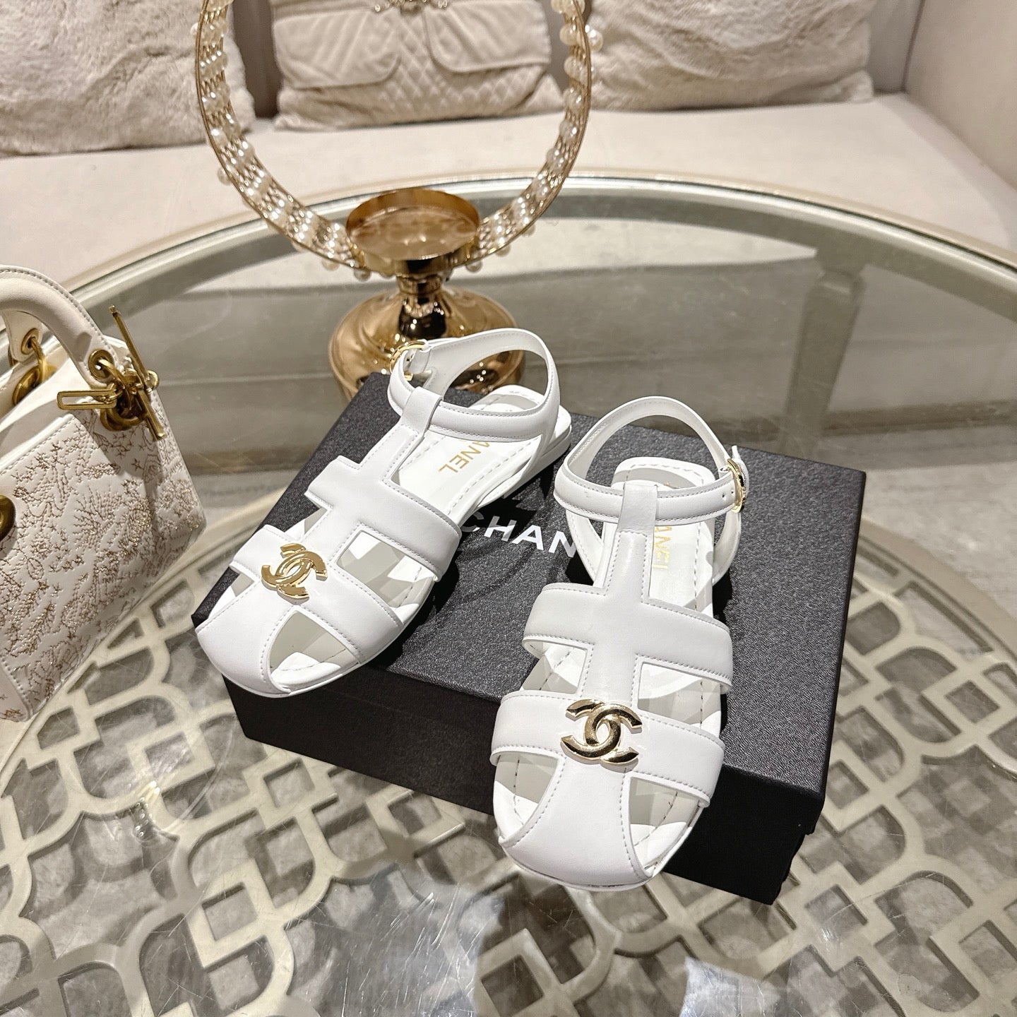 Chanel 2026 Sandals Calfskin 926456