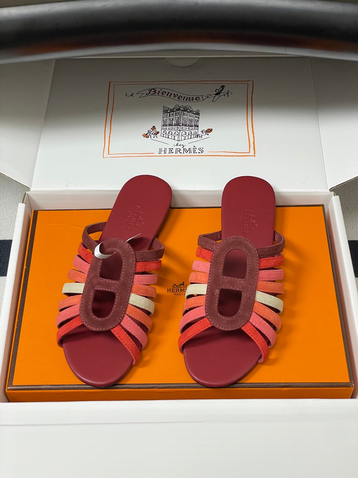 Hermes 2026 Sandal Suede Calfskin 903008