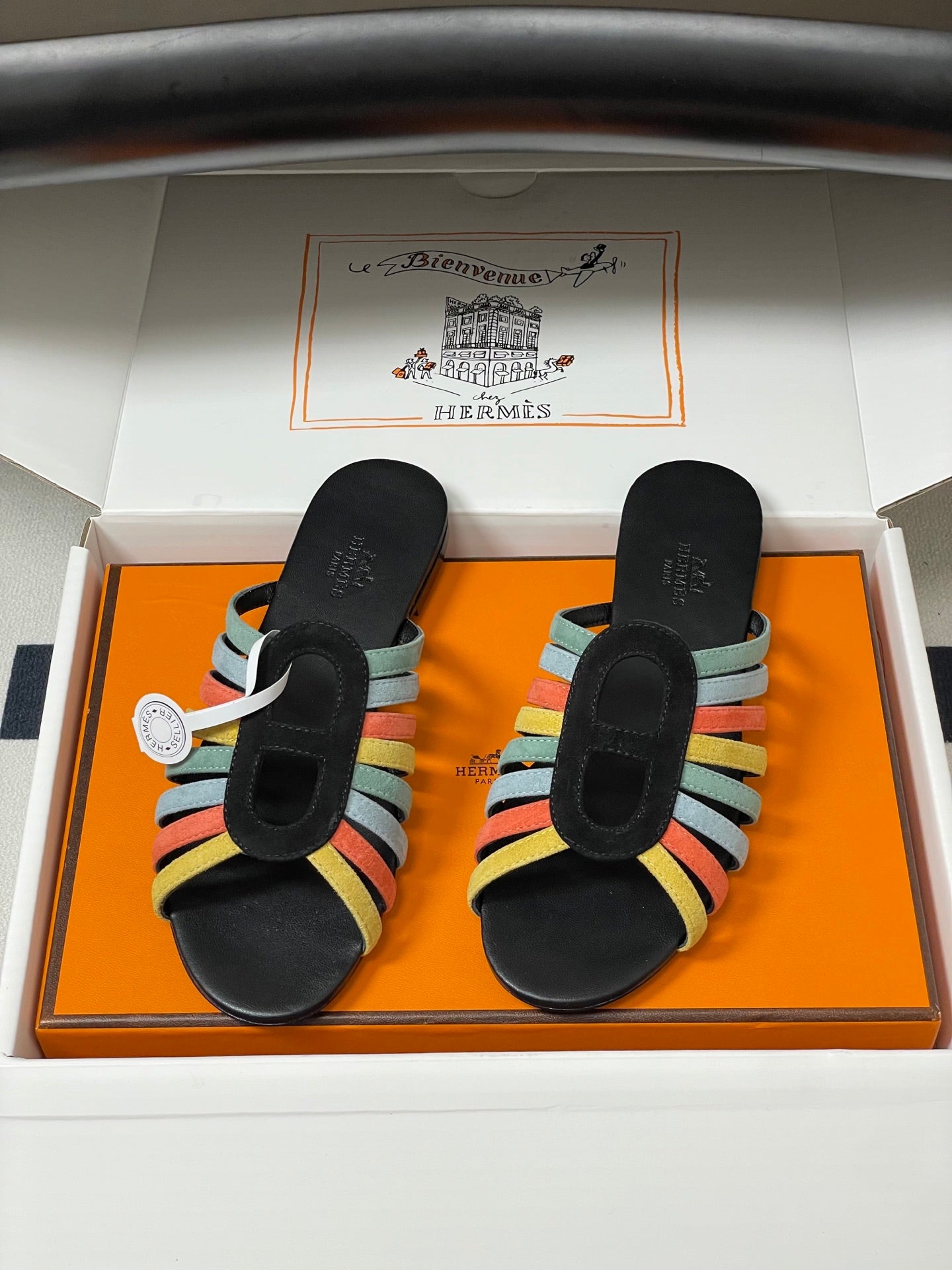 Hermes 2026 Sandal Suede Calfskin 903008