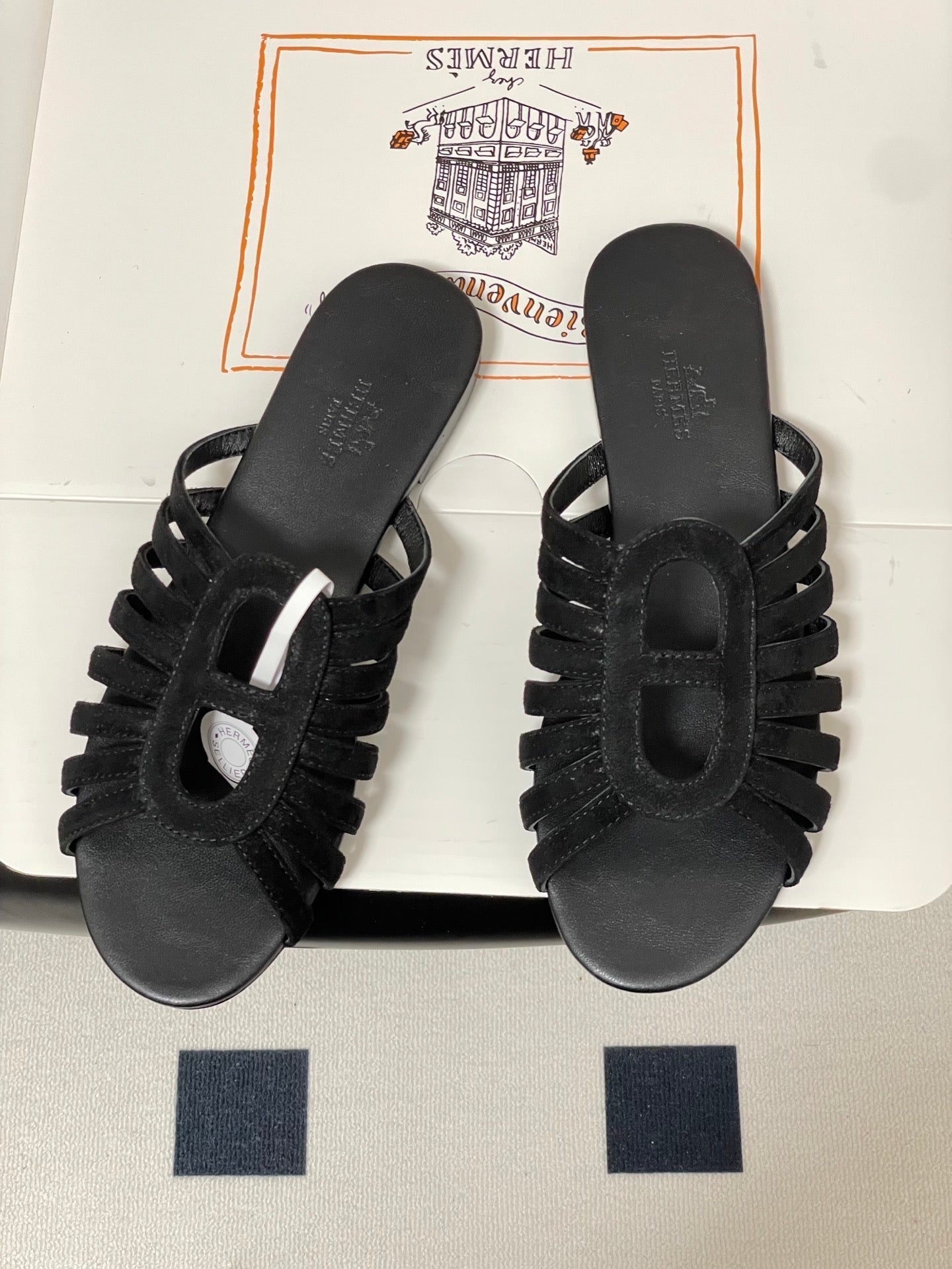 Hermes 2026 Sandal Suede Calfskin 903008
