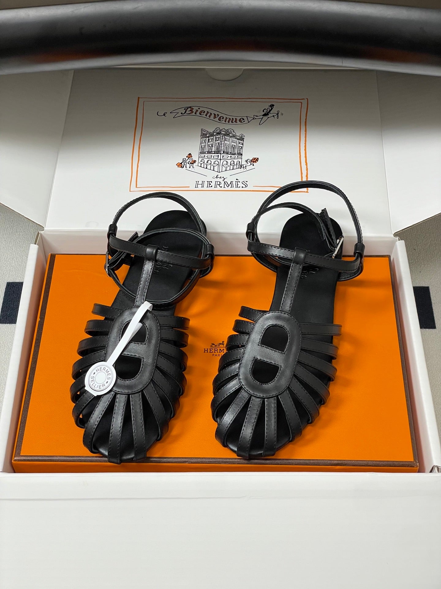 Hermes 2026 Sandal Suede Calfskin 903008
