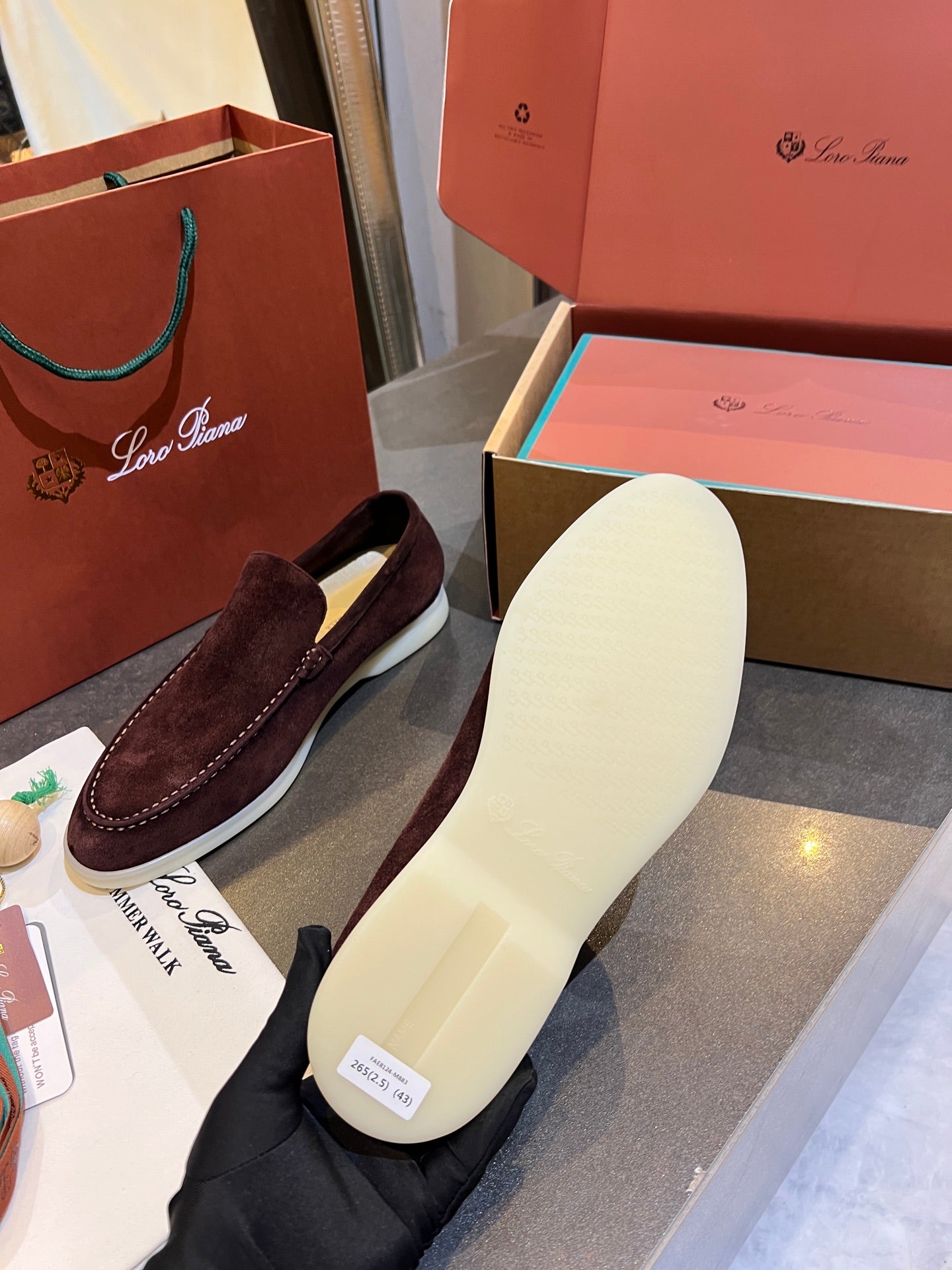 Loro Piana 2026 Summer Walk Loafer Suede 921953
