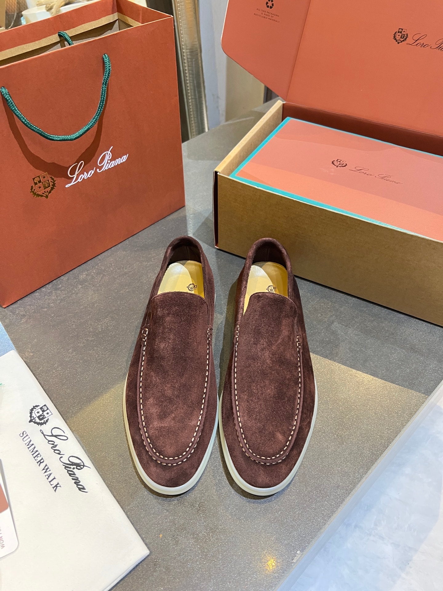 Loro Piana 2026 Summer Walk Loafer Suede 921953