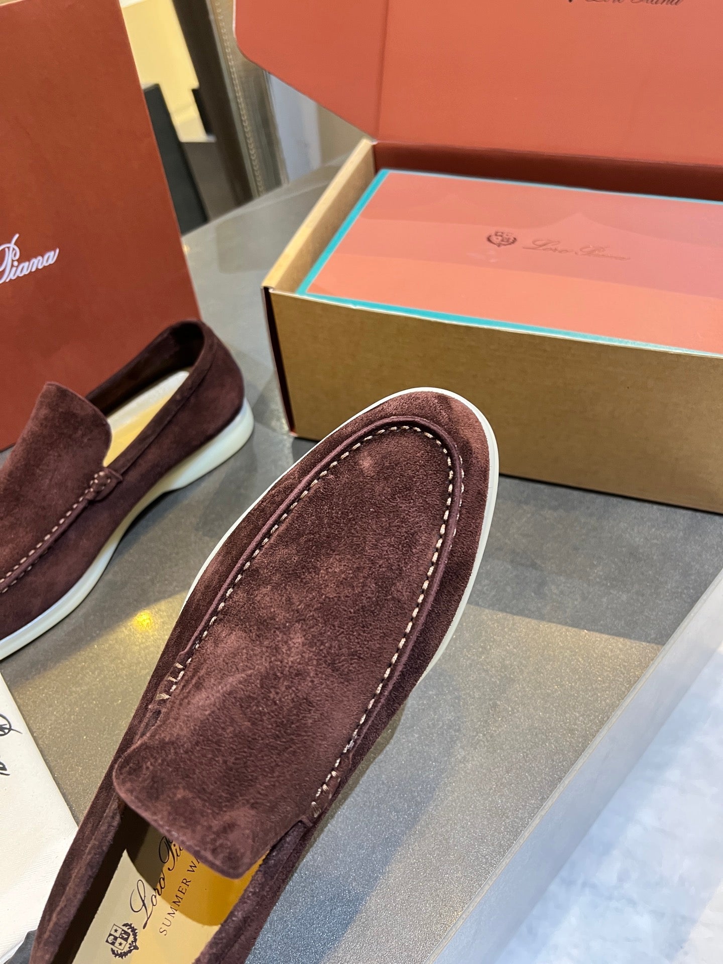 Loro Piana 2026 Summer Walk Loafer Suede 921953