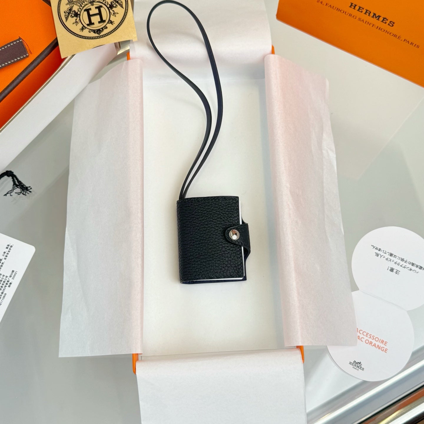 Hermes Ulysse Nano Bag Charm Leather