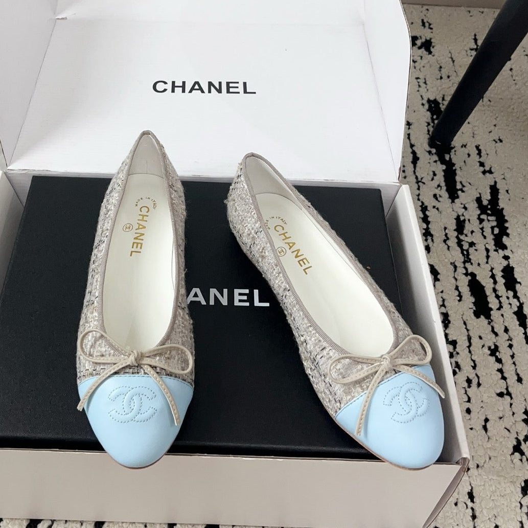 Chanel 2026 Ballet Flat Tweed 900722